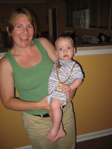 Oliver and his bling