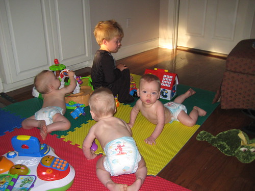 Playing during Gustav