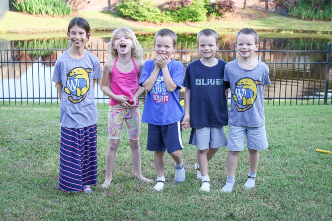 Ellie, Emily, Linus, Oliver, Miles